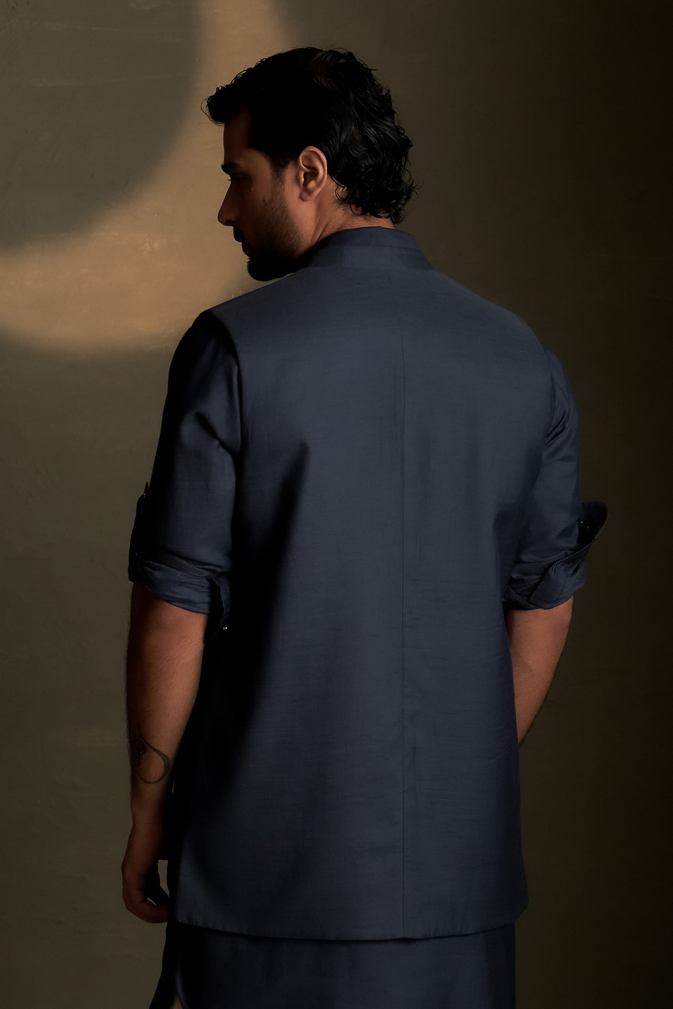 BLUE DUSK LONG JACKET