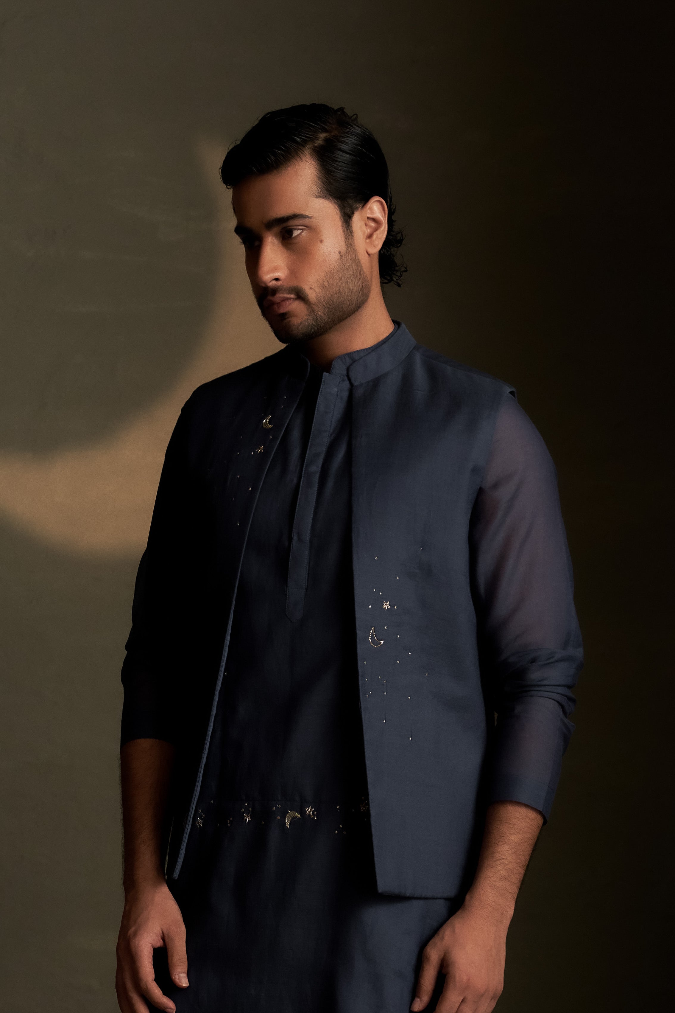 BLUE DUSK SHORT OPEN JACKET