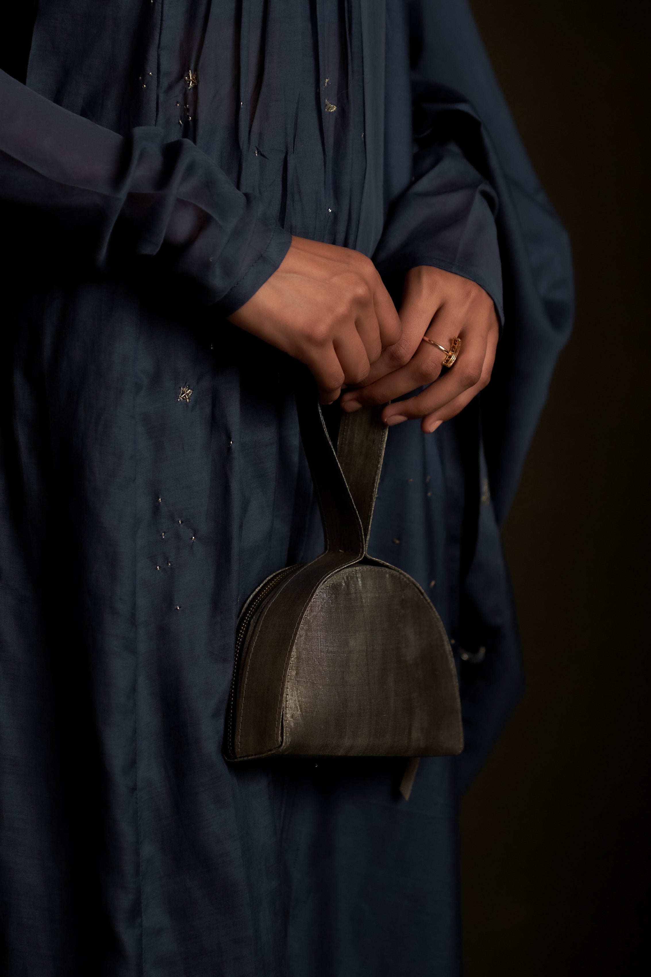 BLUE DUSK LONG KURTA SET