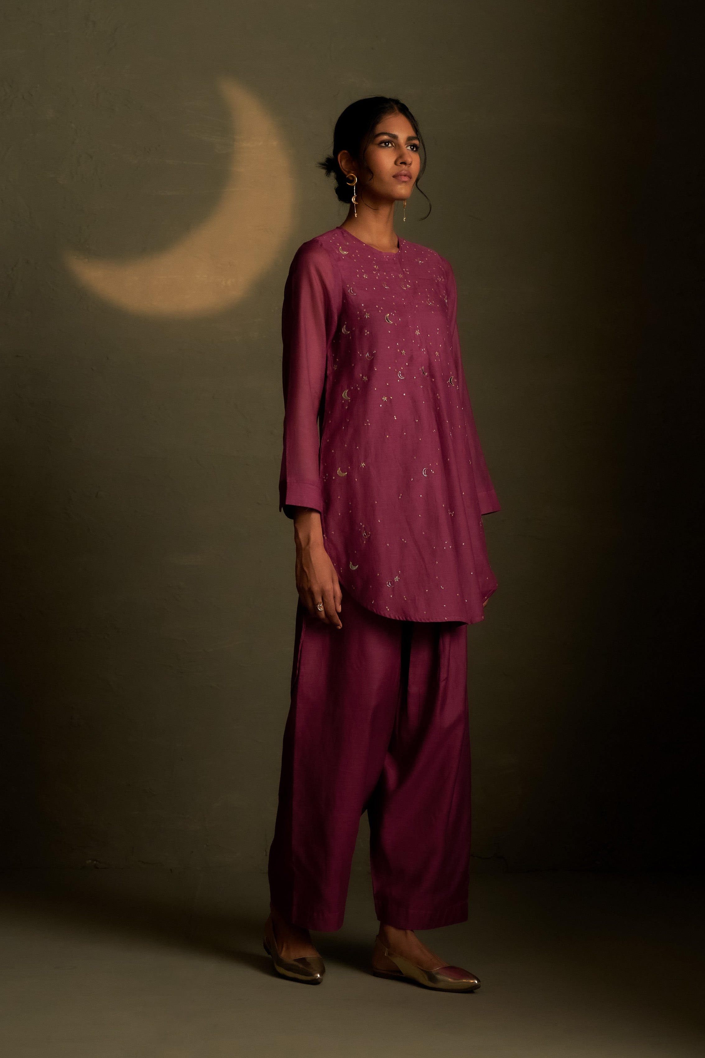 TWILIGHT MAGENTA SITARA SALWAR SET