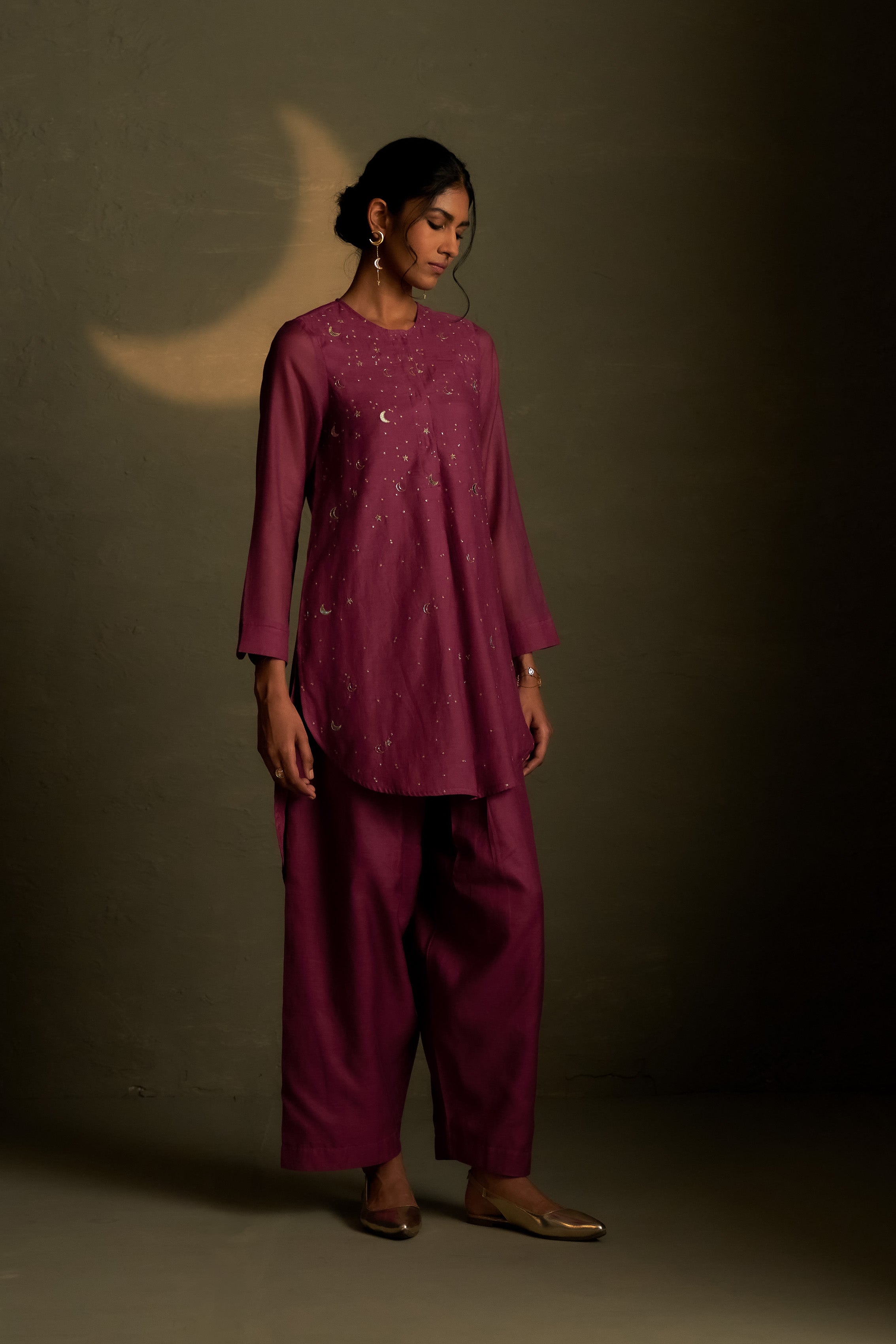 TWILIGHT MAGENTA SITARA SALWAR SET