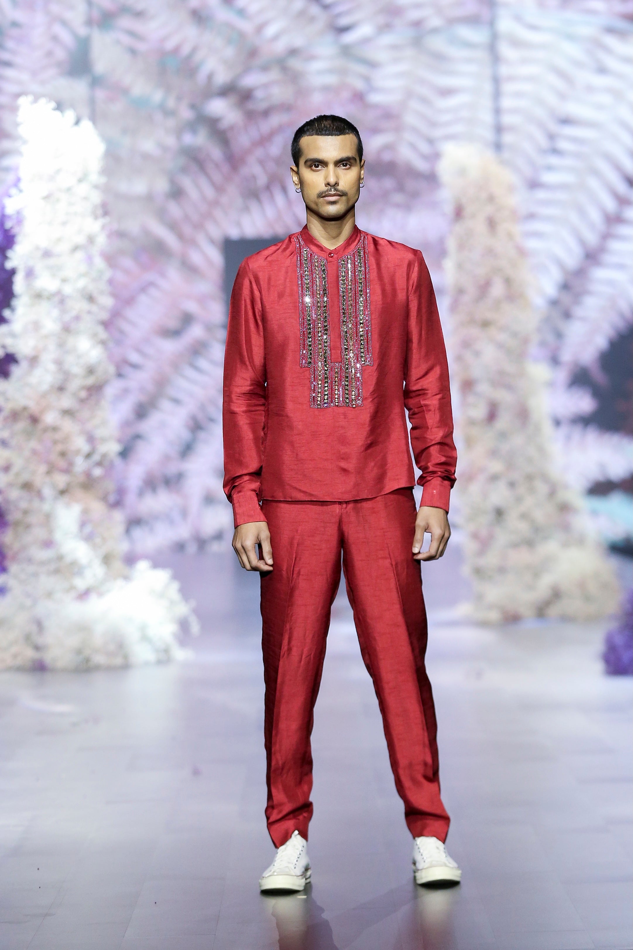 YOKE EMBROIDERED KURTA