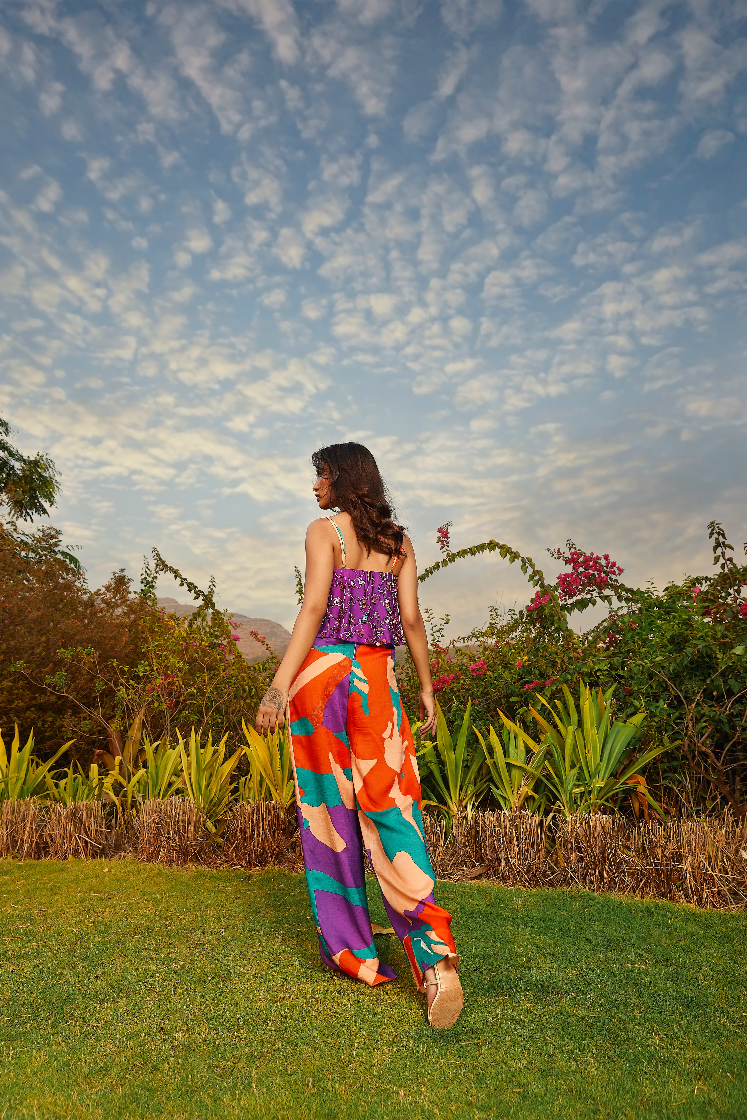 PRINTED JUMPSUIT