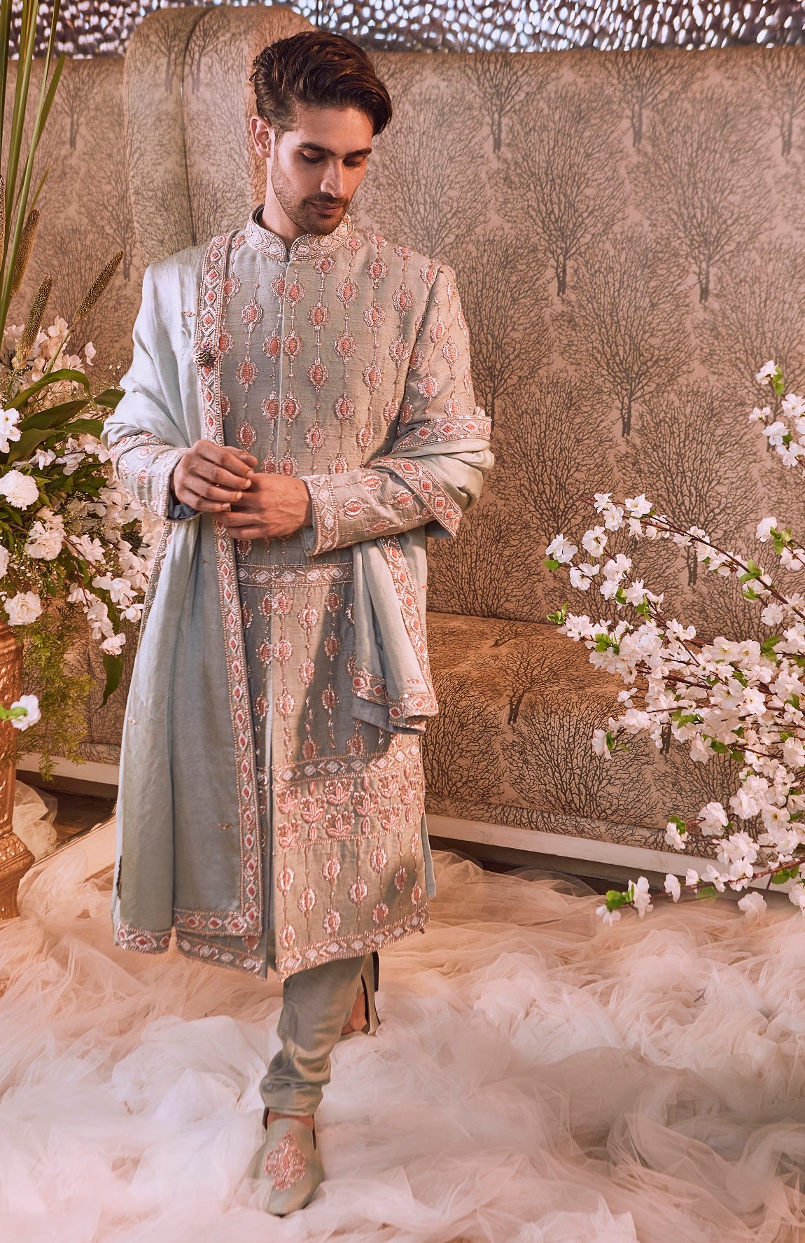 TOURMALINE SHERWANI