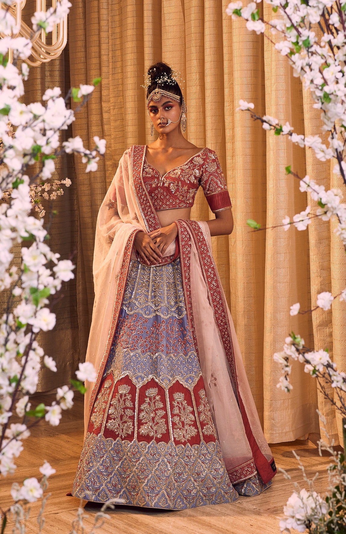 SHOCKING PINK LEHENGA SET