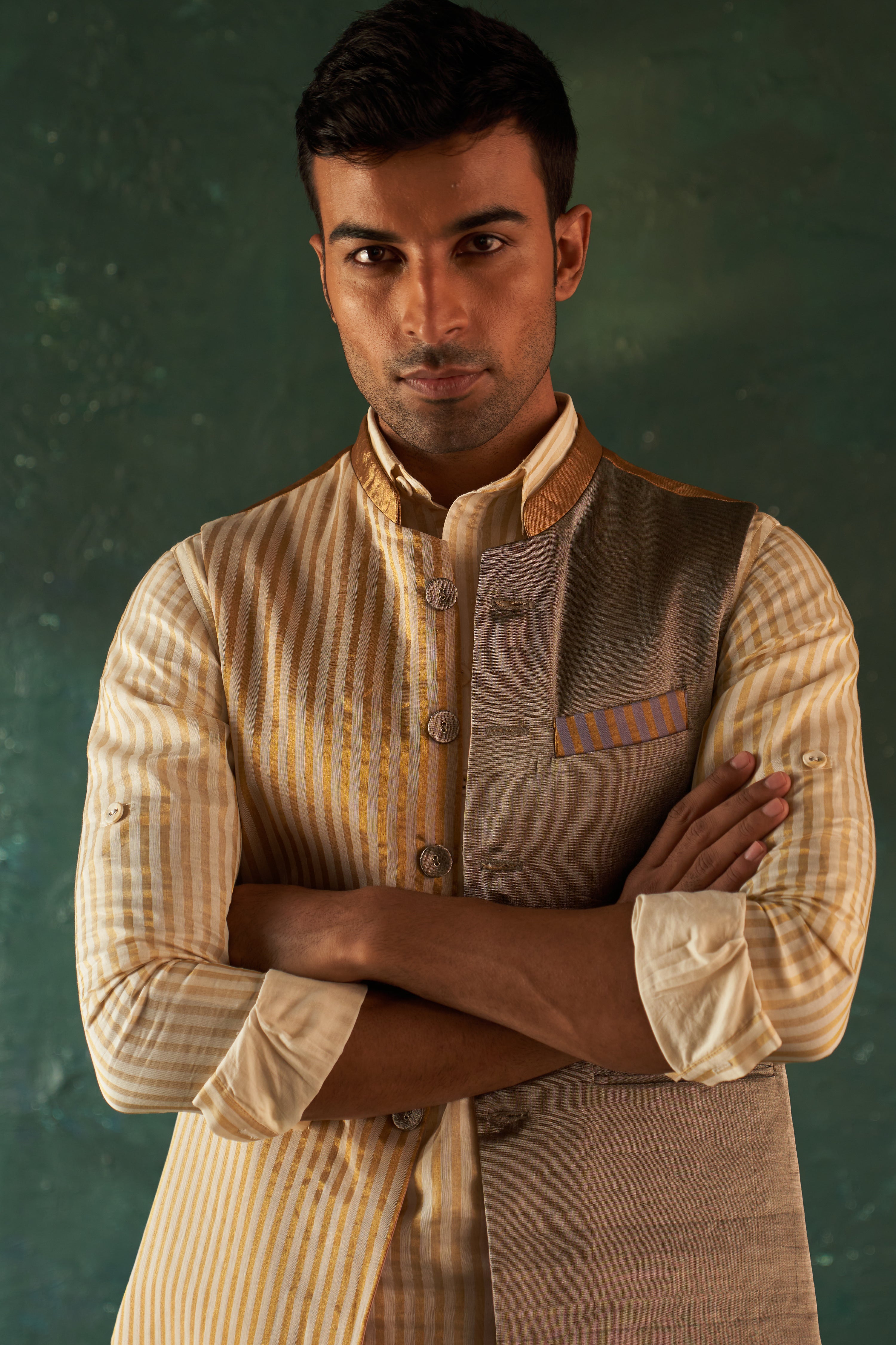 MIDAS TISSUE NEHRU JACKET