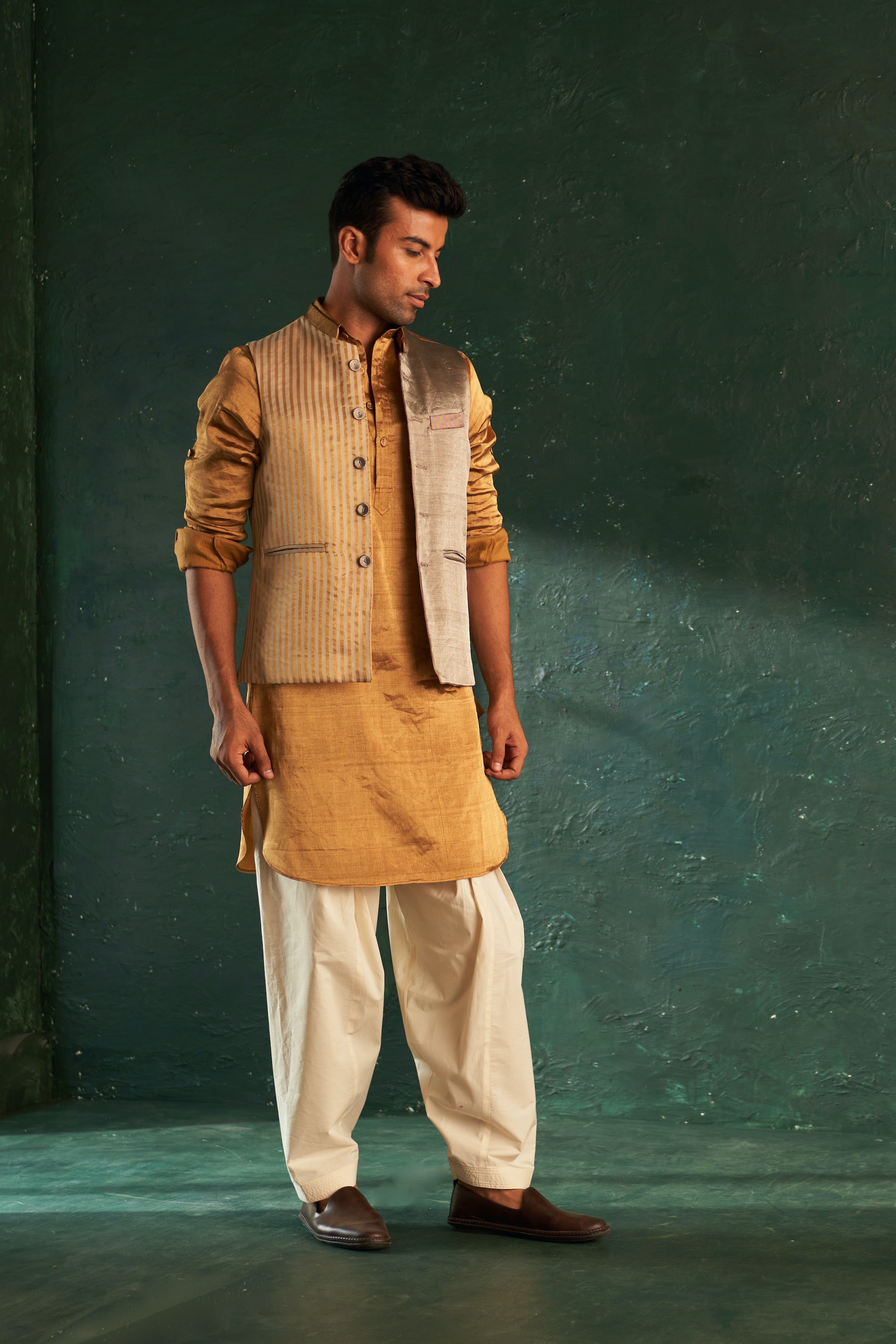 MIDAS TISSUE NEHRU JACKET