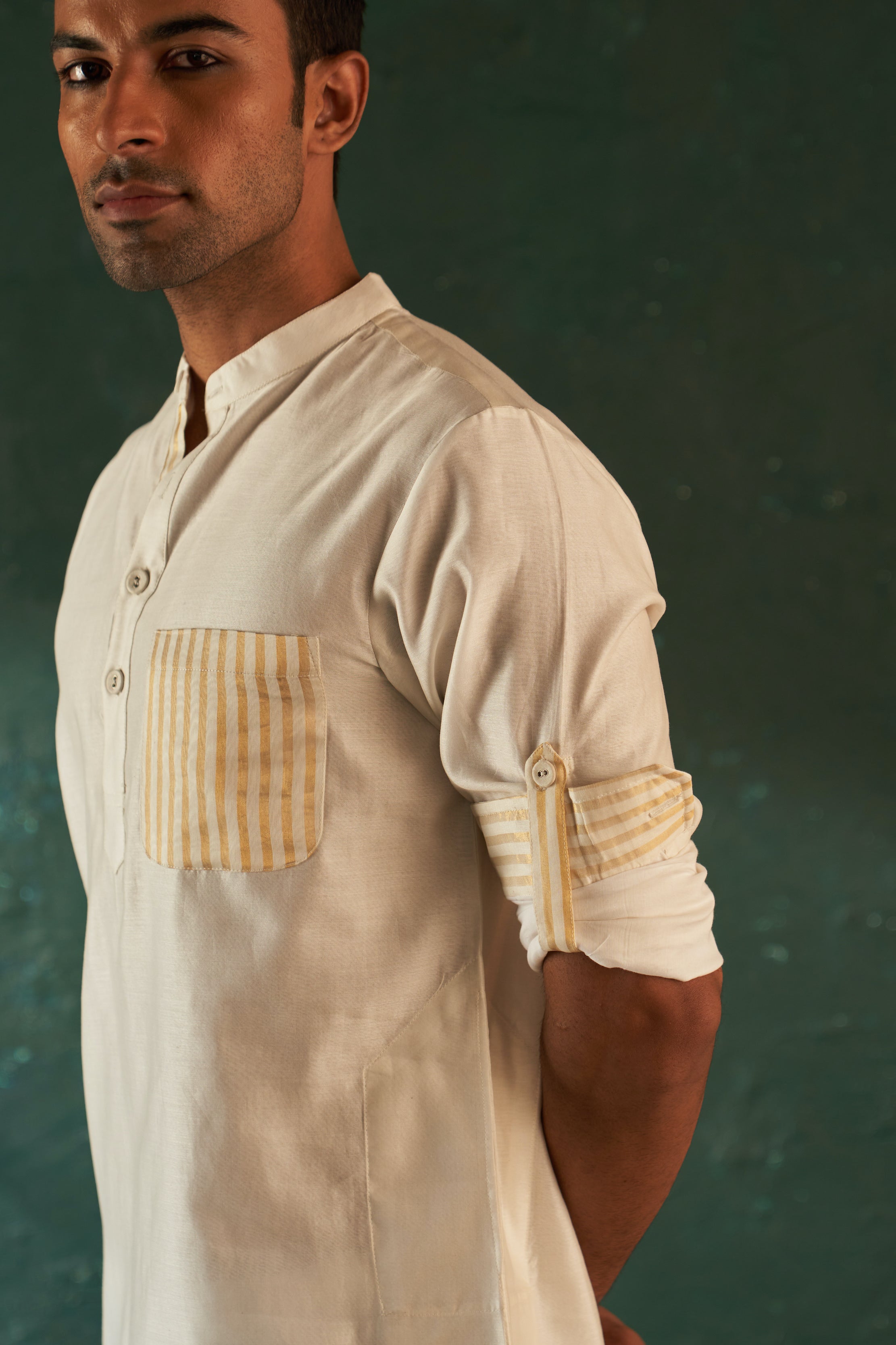 MIDAS IVORY KURTA WITH SALWAR