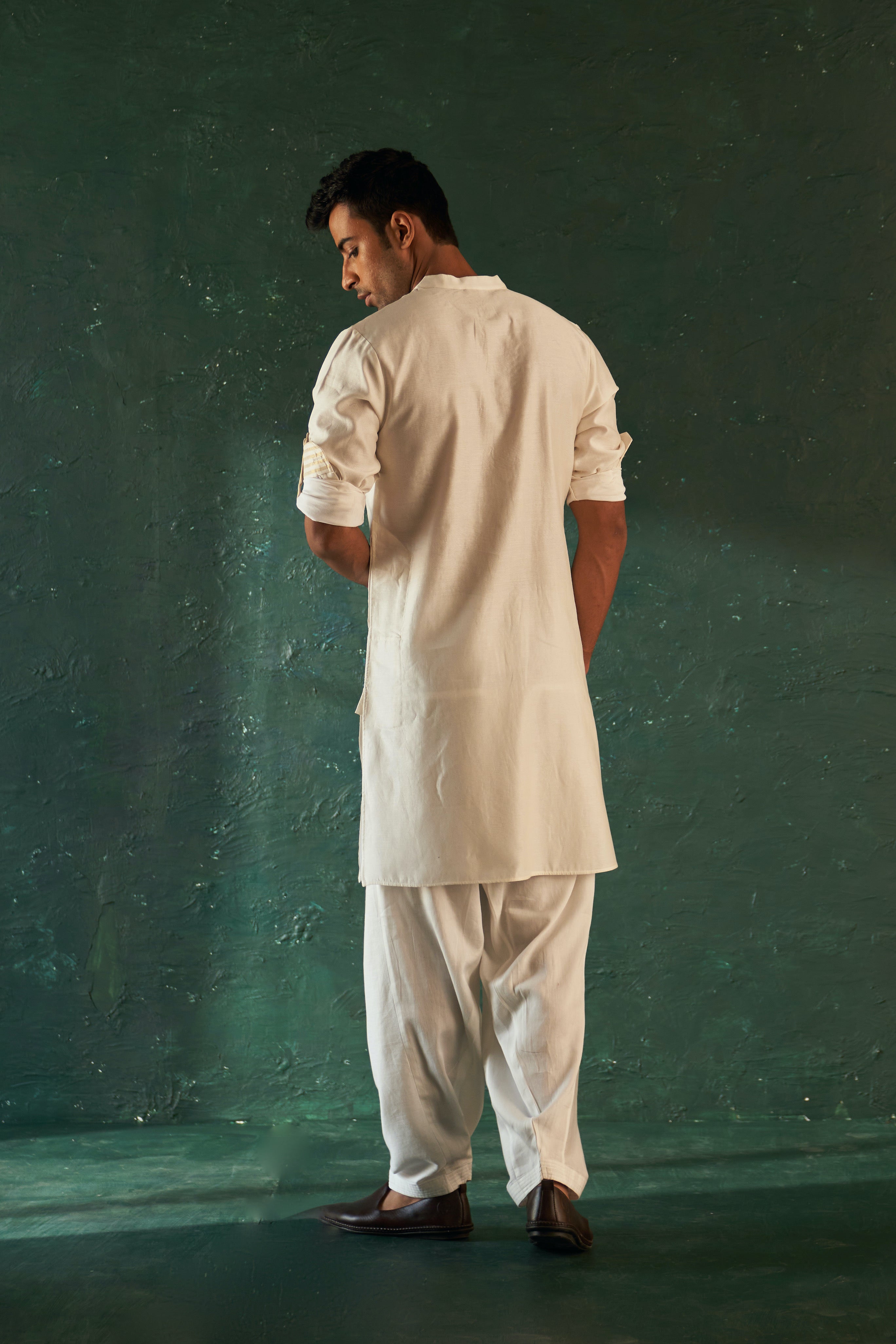 MIDAS IVORY KURTA WITH SALWAR