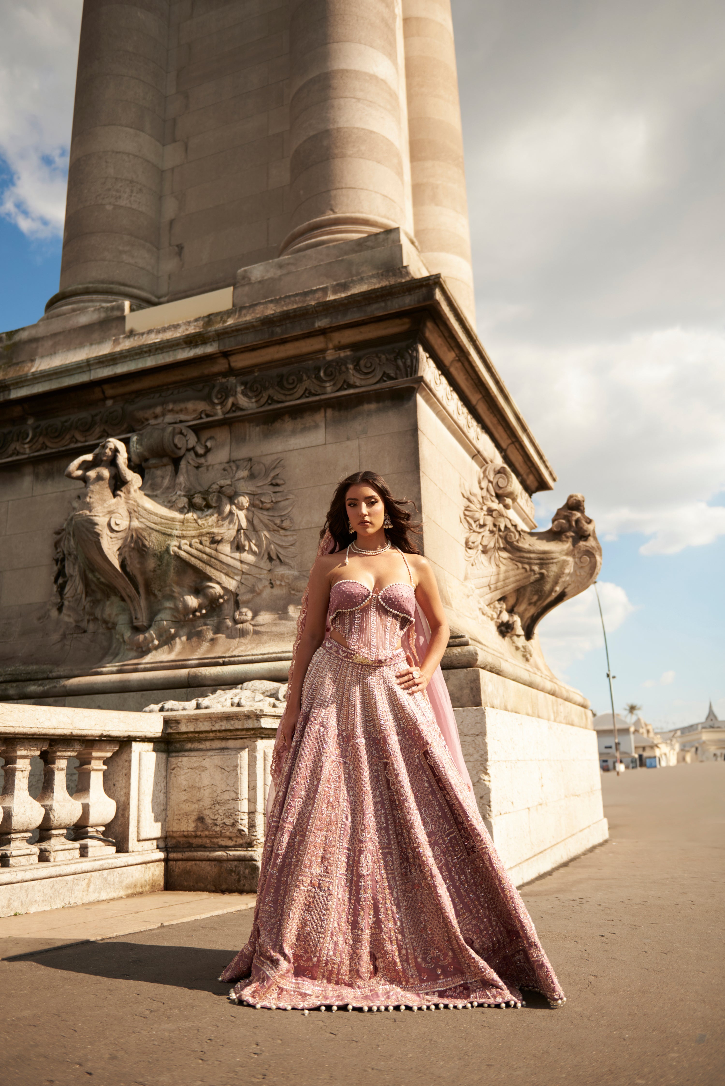 LILAC LEHENGA SET