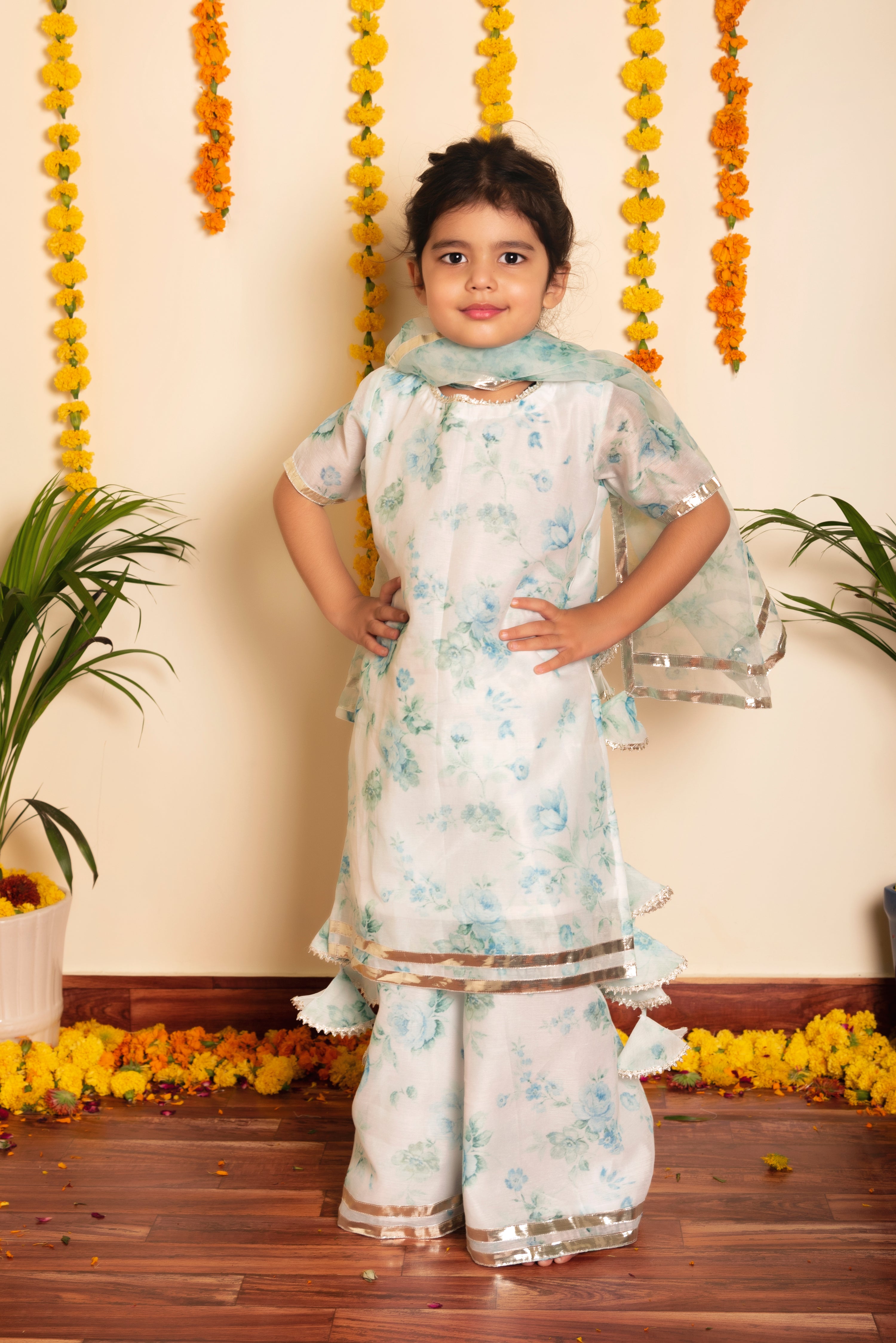 BACHPAN FALAK KURTA PLAZO SET