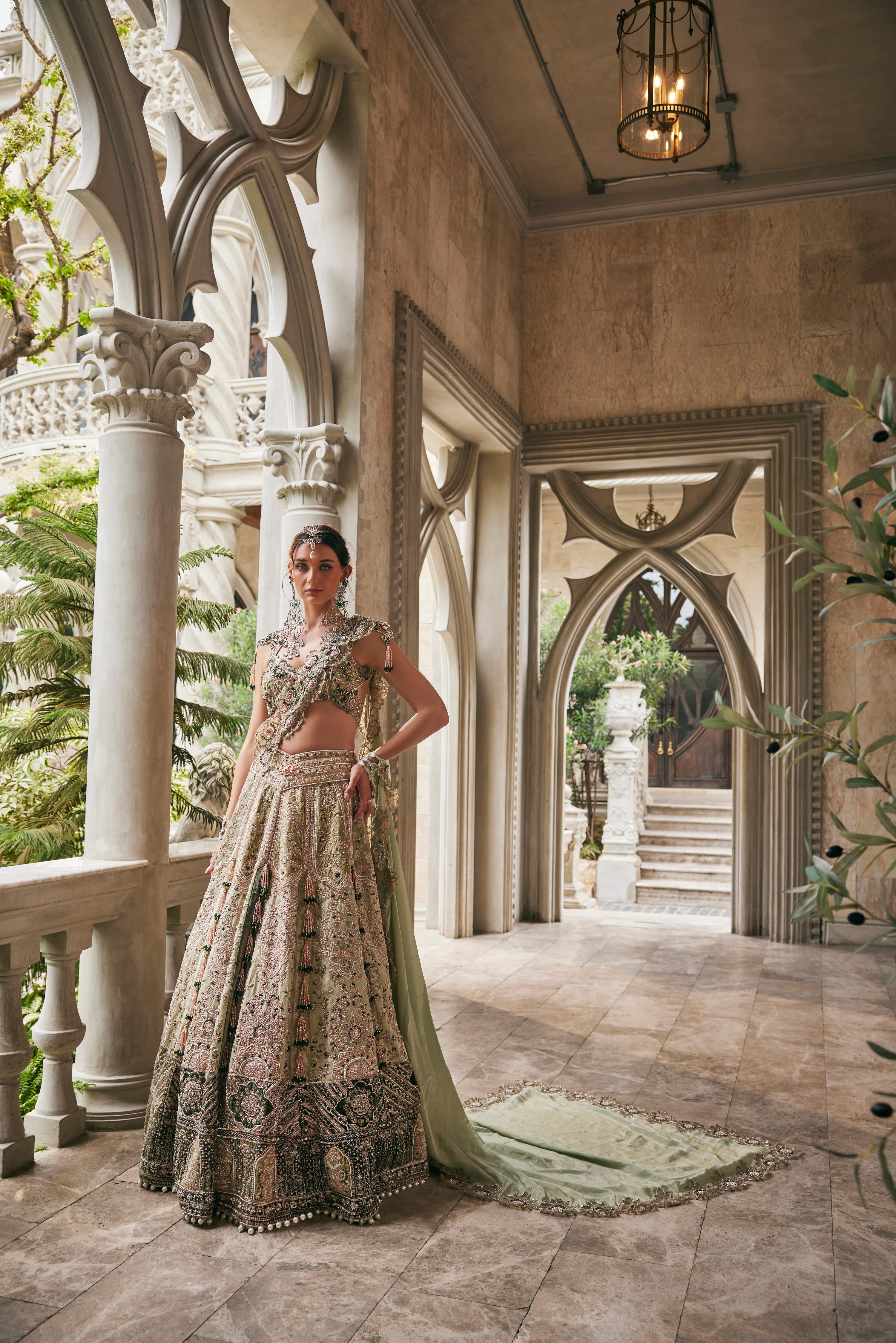 TASSEL ÉLYSÉE LEHENGA SET