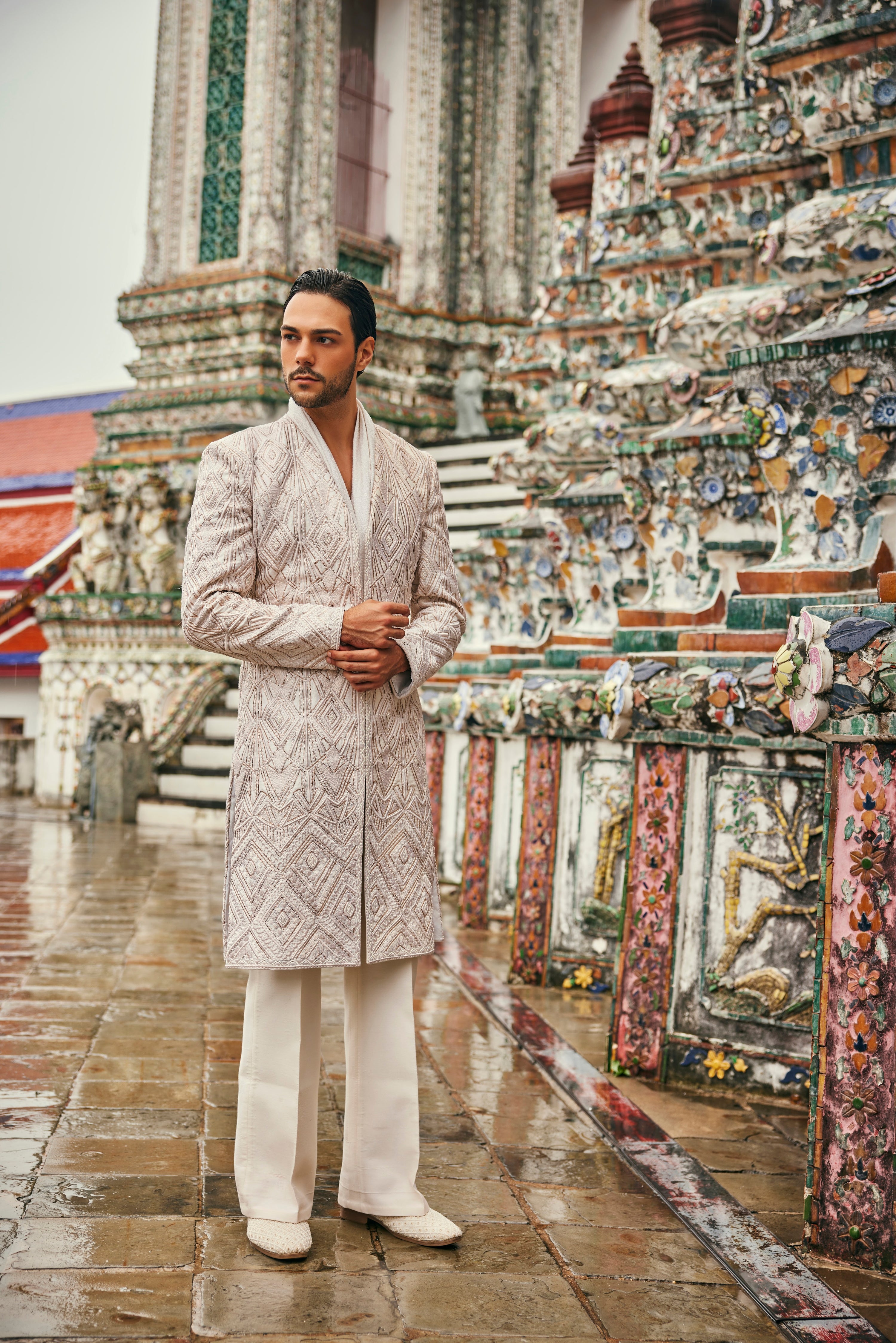 WISPERS OF WAT SHERWANI SET