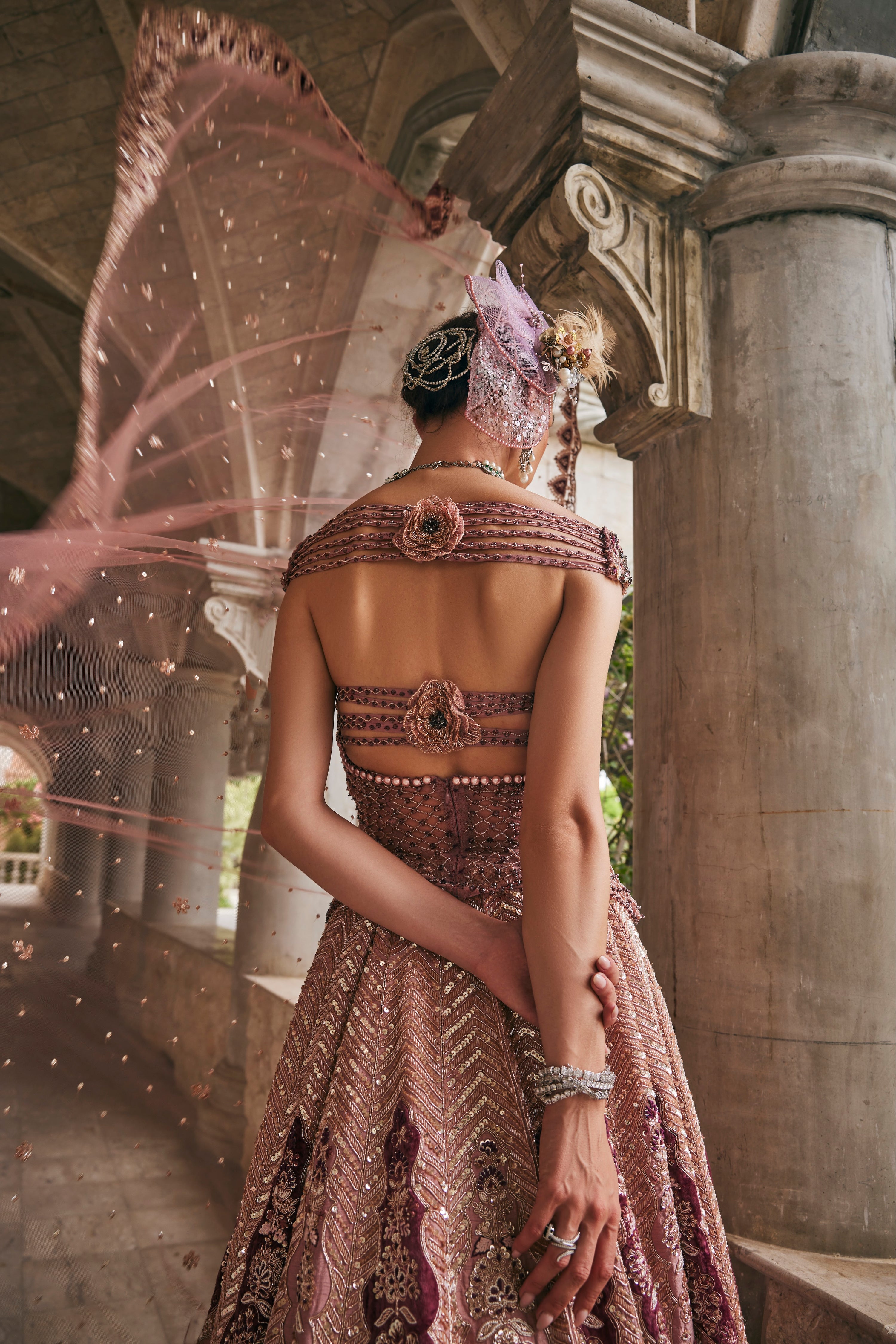 SIAM ROSE LEHENGA SET