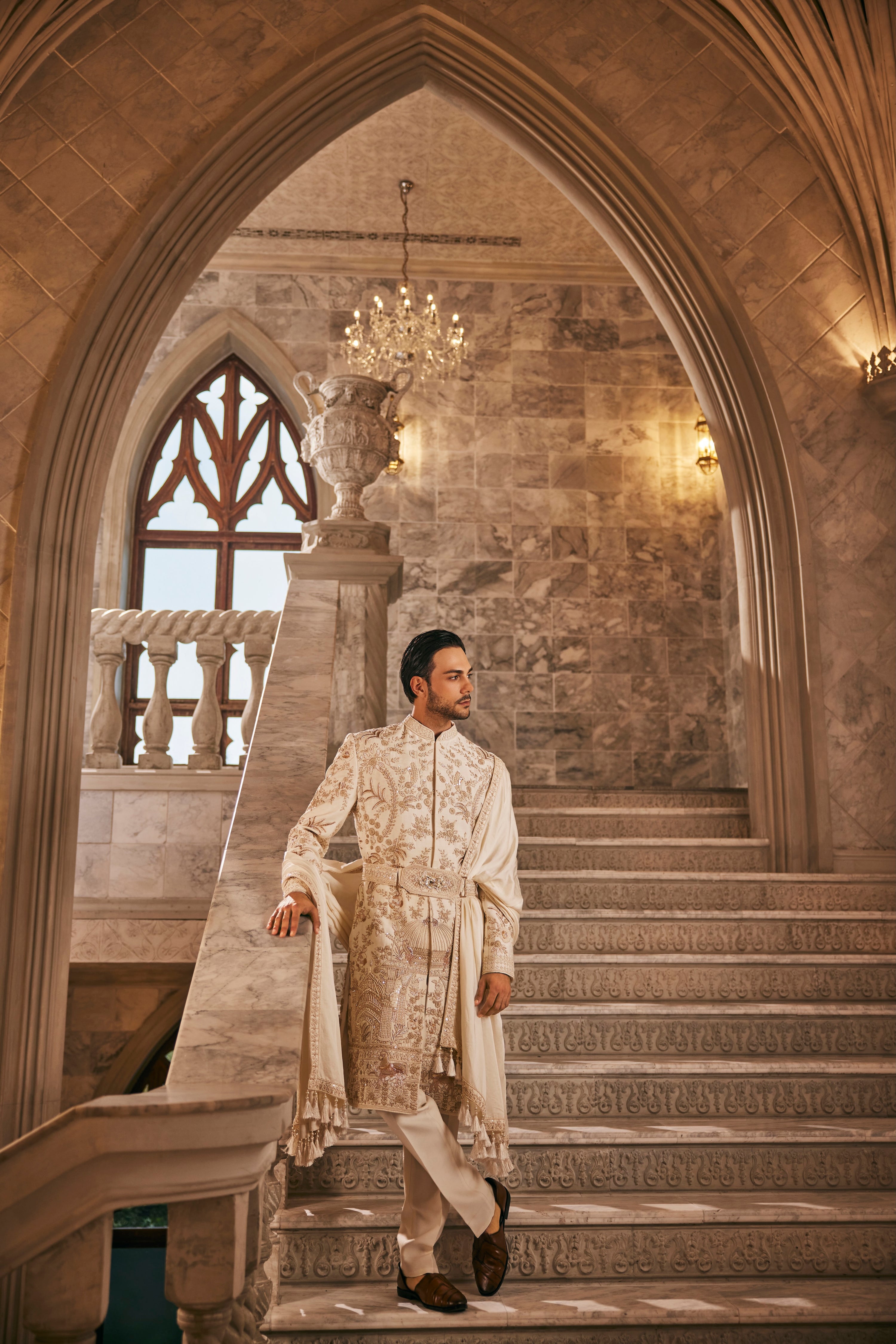 THE KINGDOM THREAD SHERWANI SET