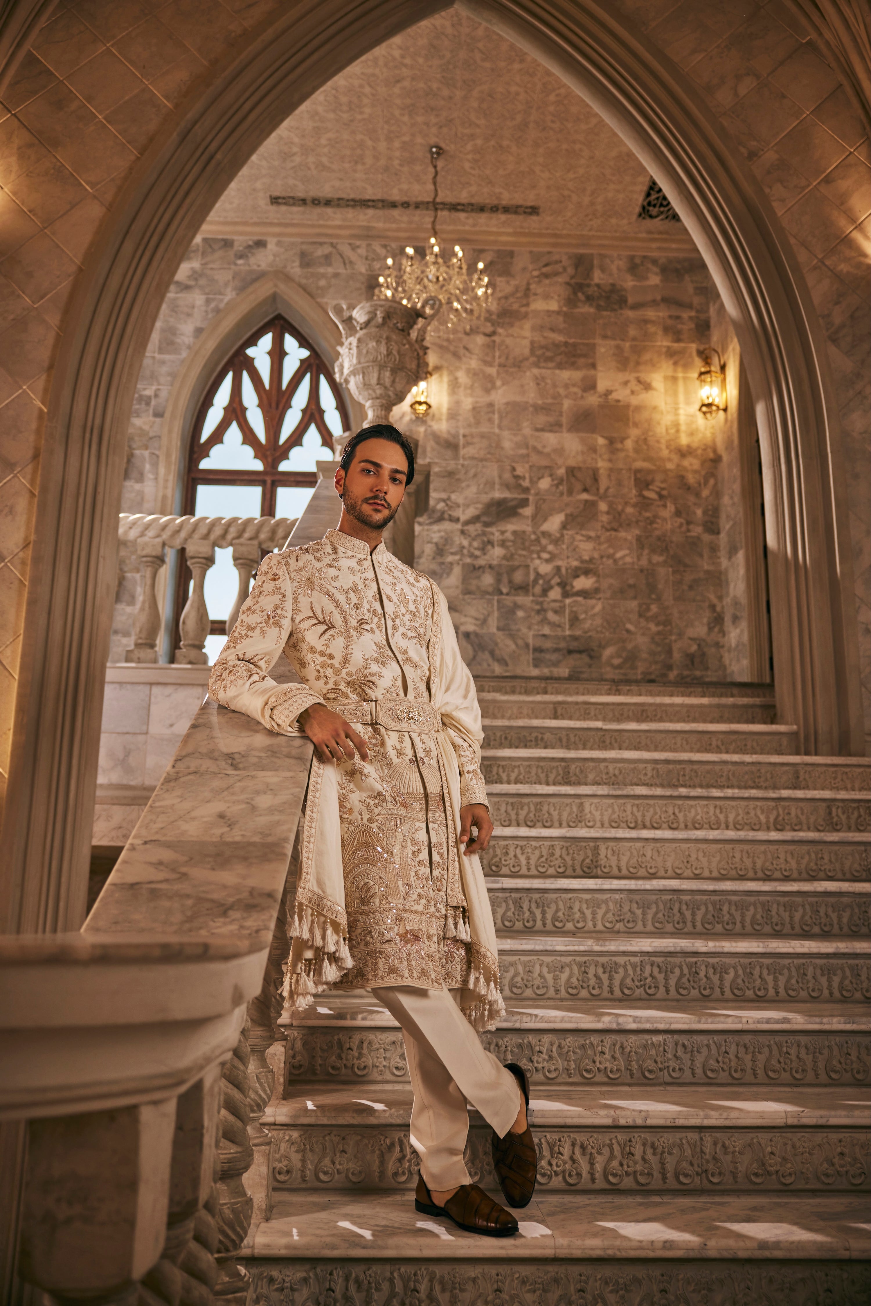 THE KINGDOM THREAD SHERWANI SET