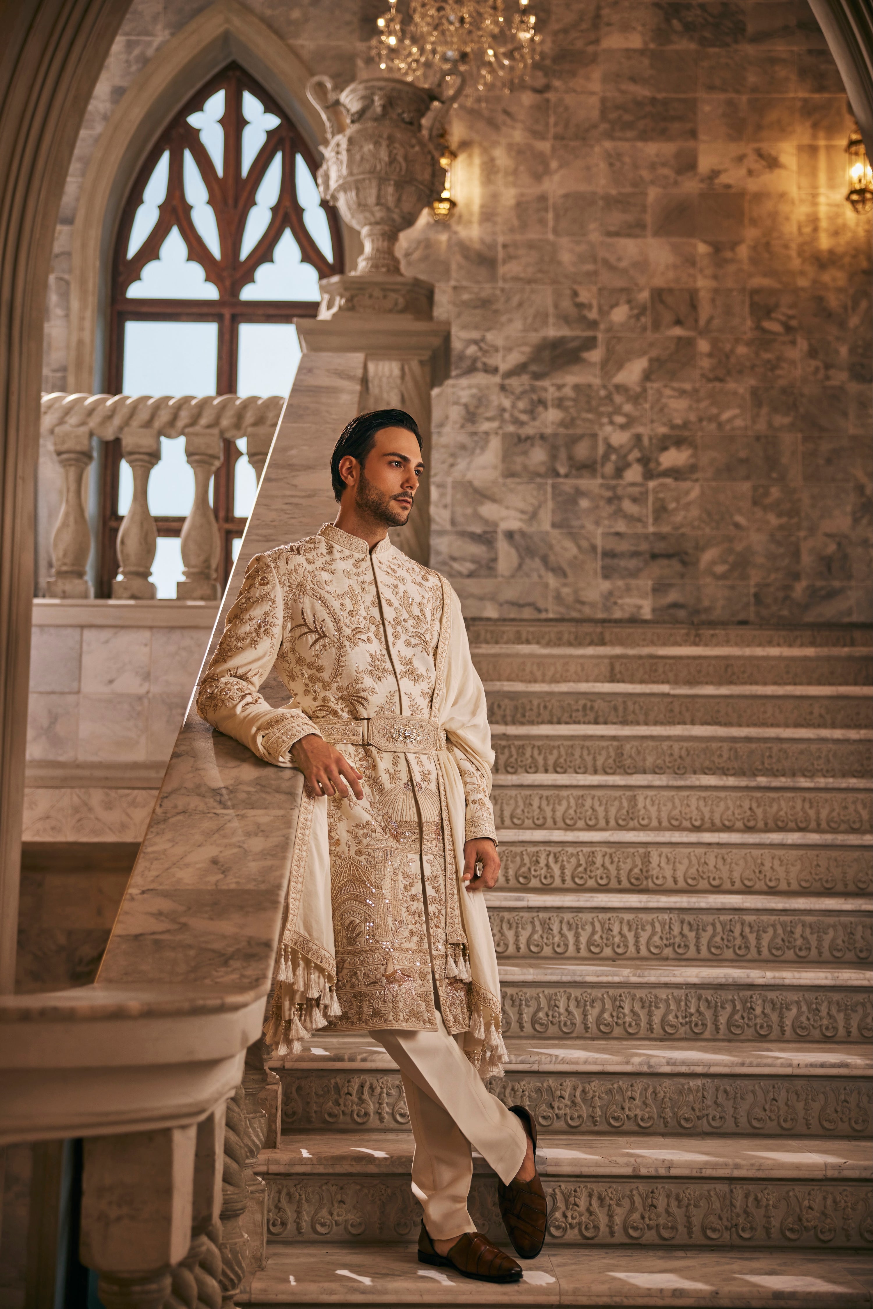 THE KINGDOM THREAD SHERWANI SET