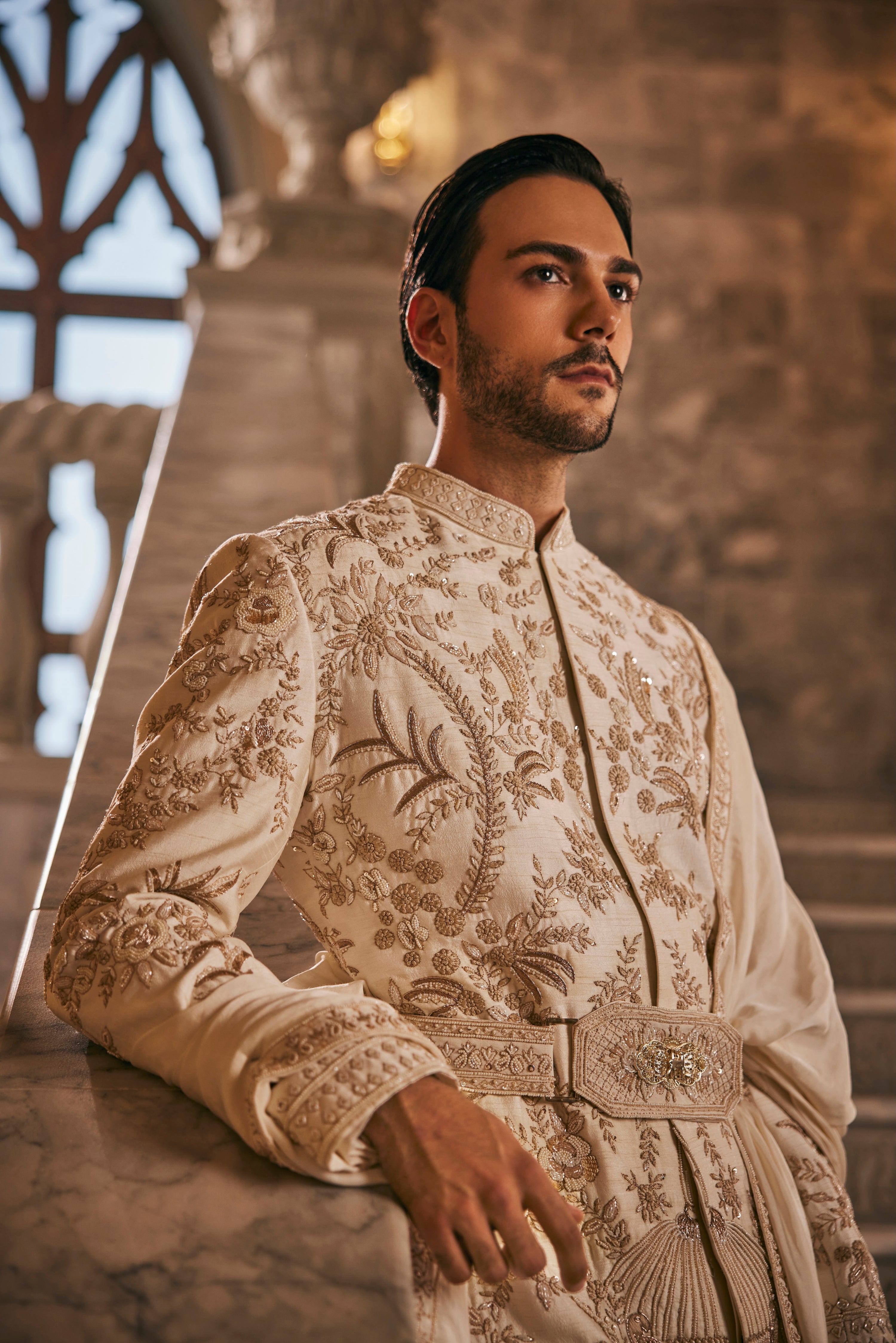 THE KINGDOM THREAD SHERWANI SET