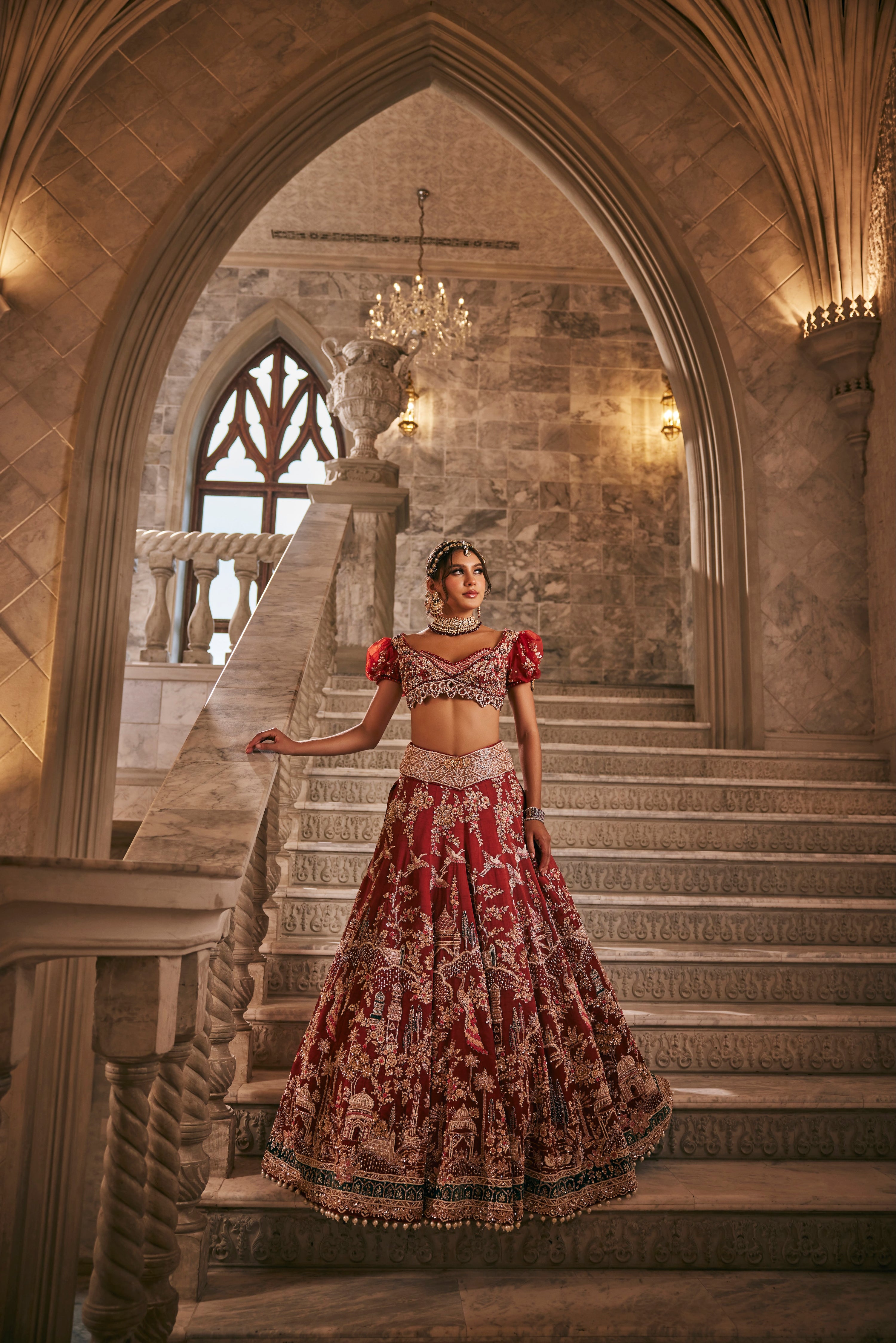 ANANT PICHWAI SAGA LEHENGA SET