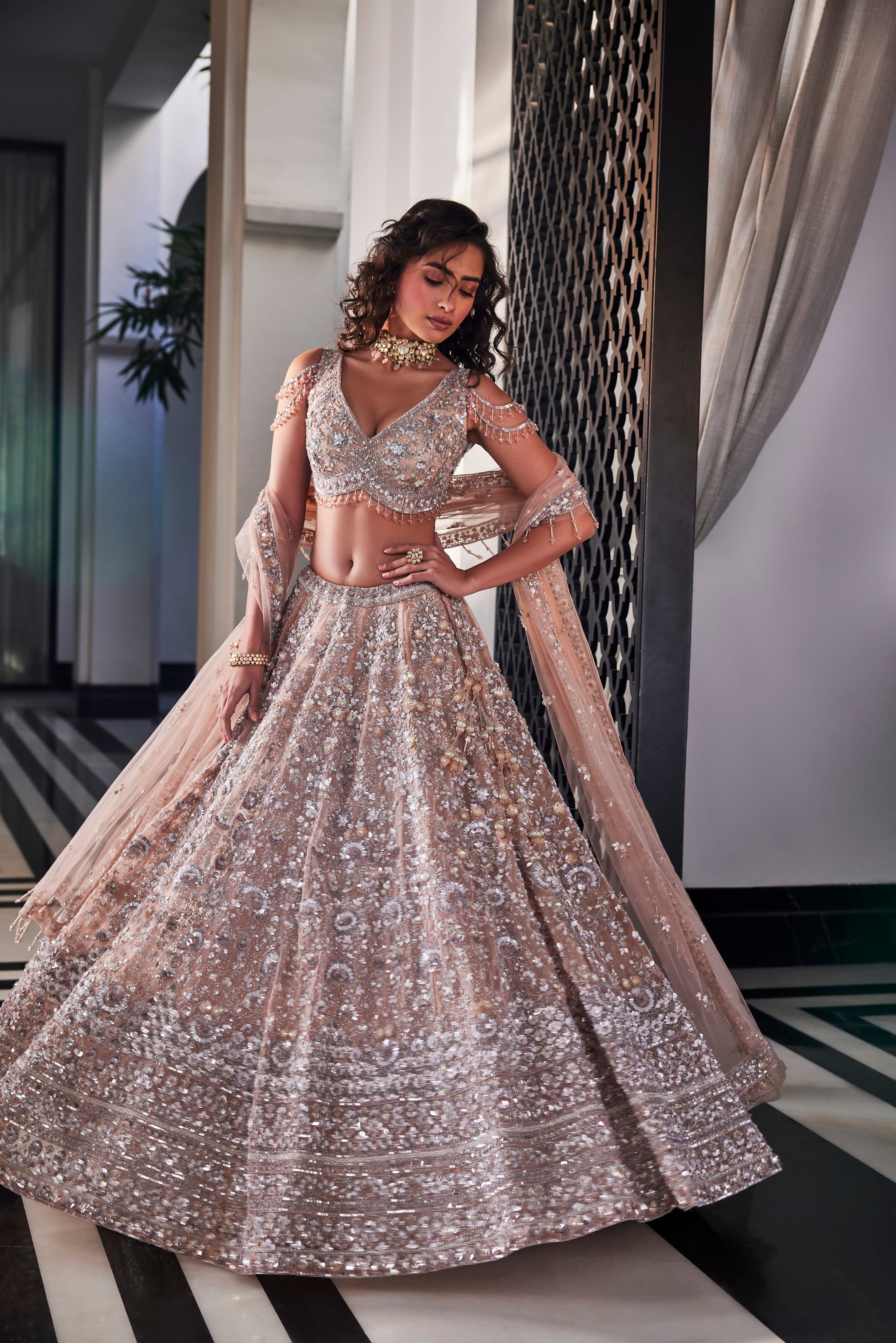 TURQUIOSE LEHENGA