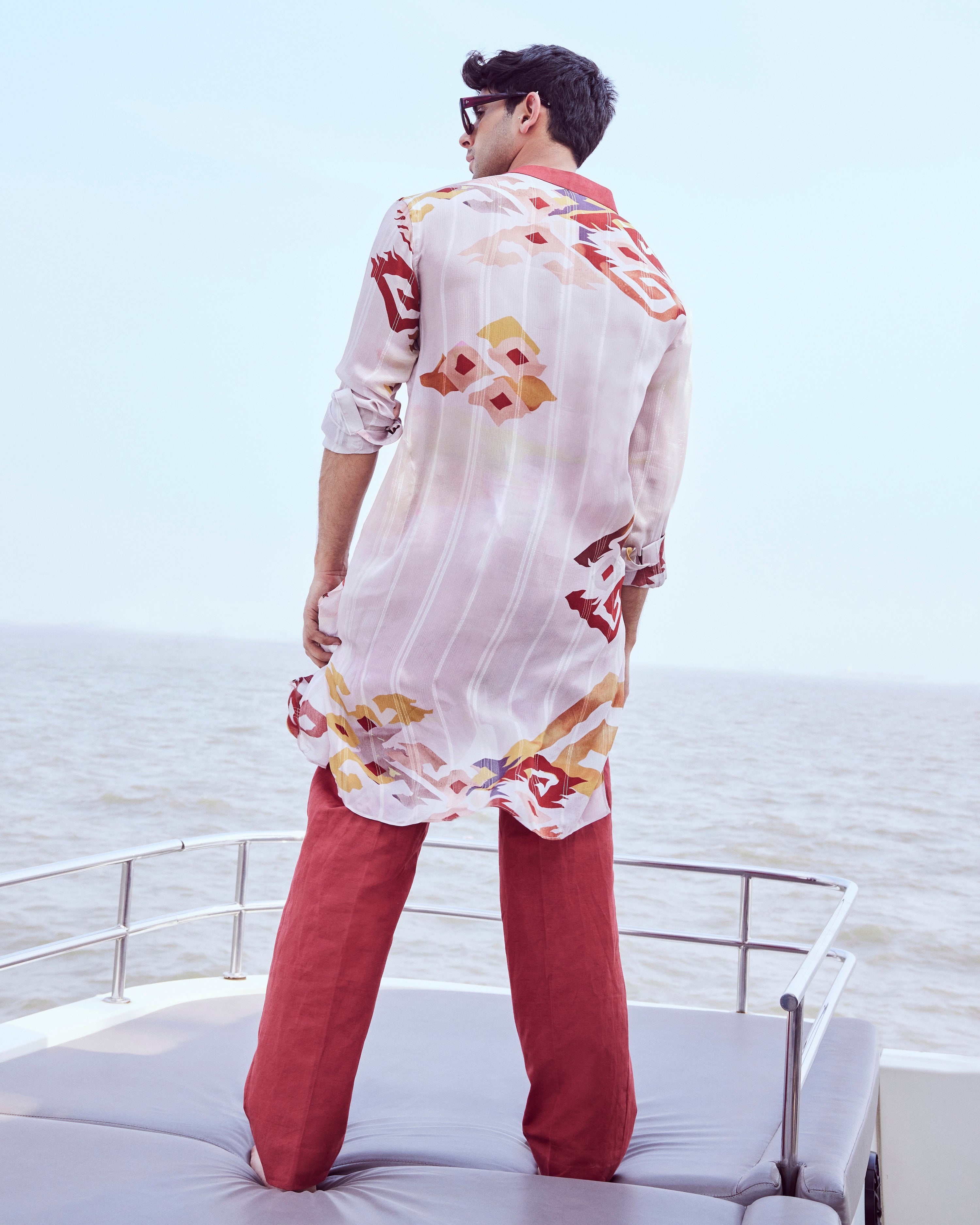 PATOLA PRINTED KURTA AND PANTS