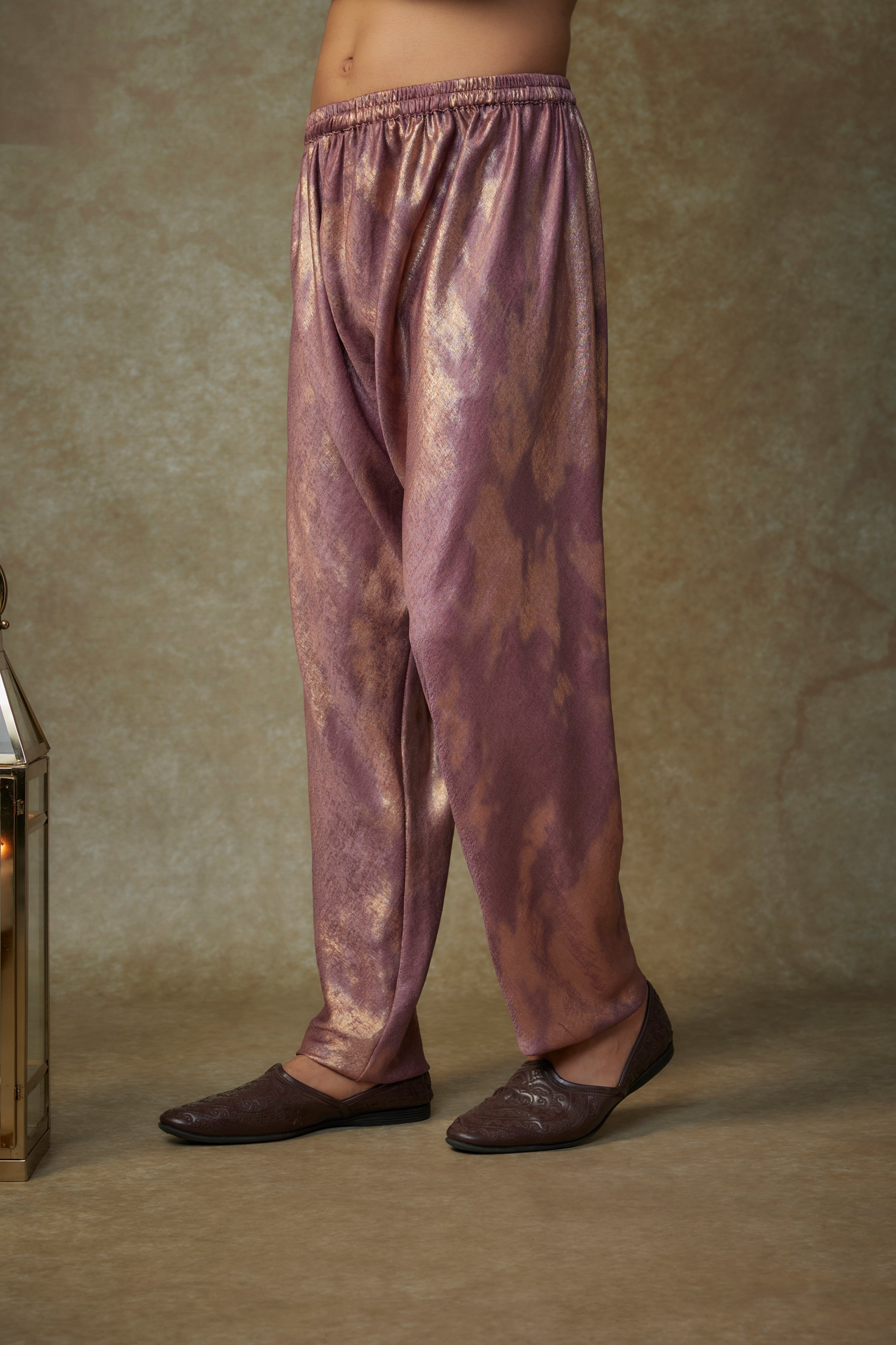 MAROON KURTA WITH PANT