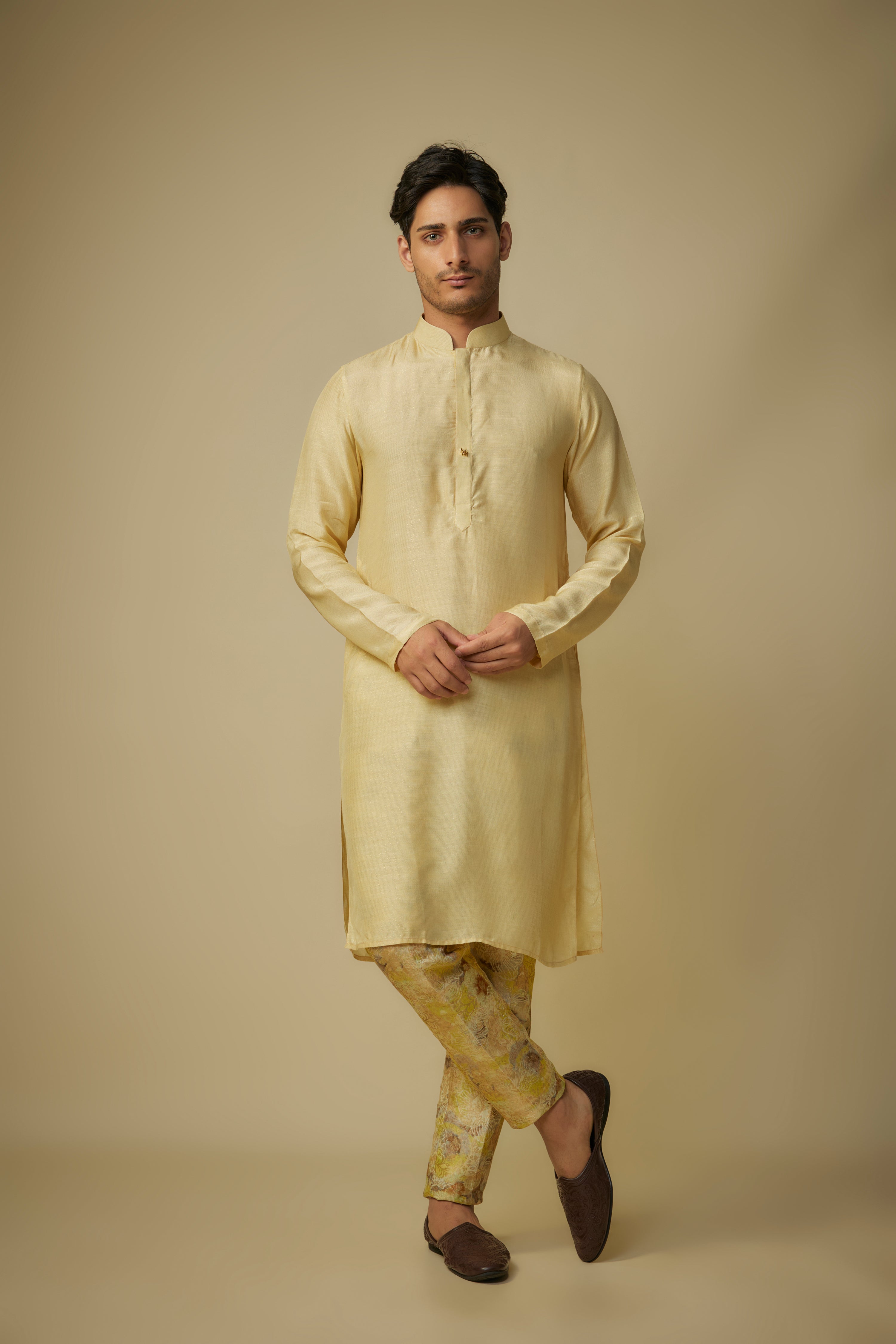 YELLOW KURTA WITH PANT