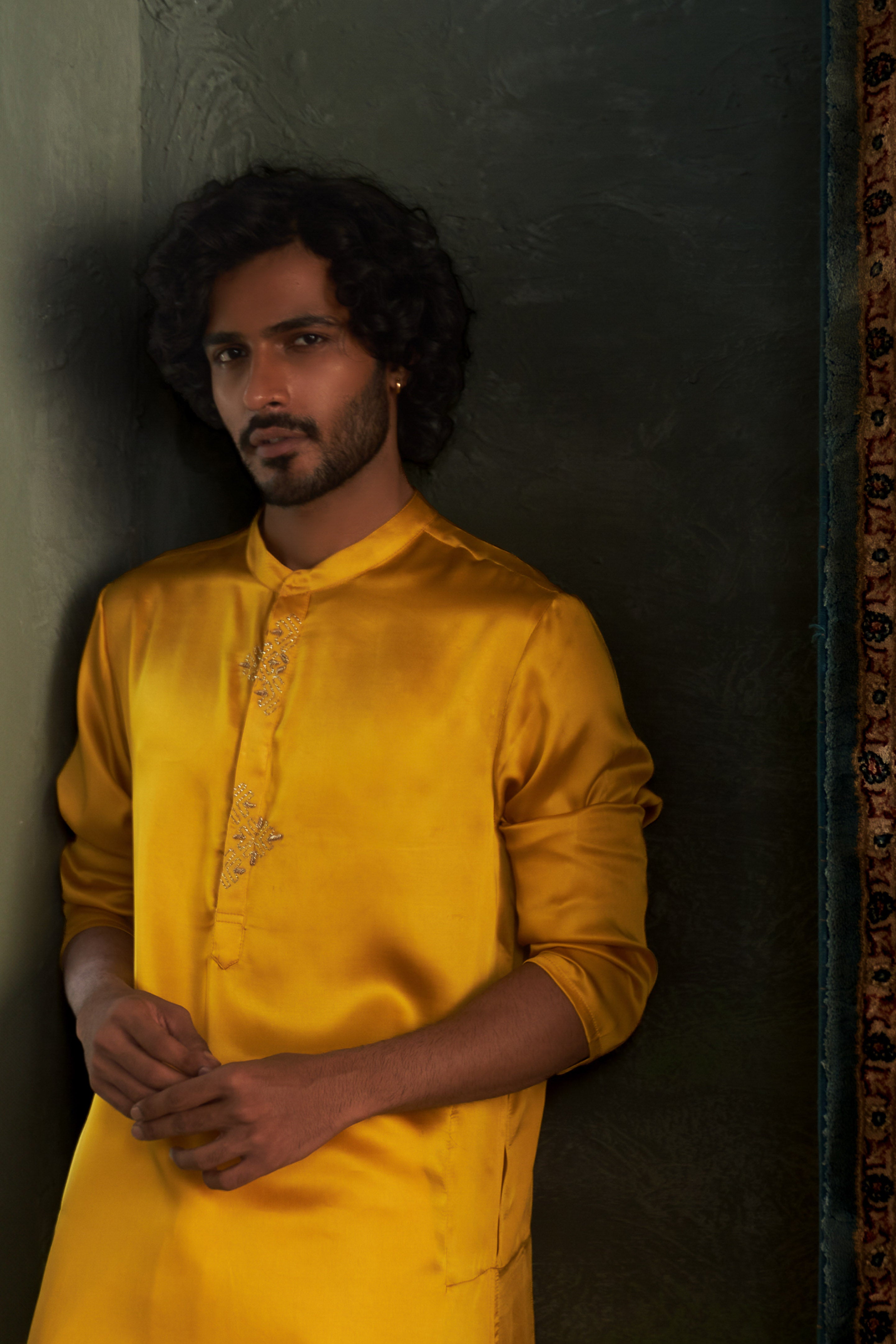 PRARAMBH EMBROIDERED KURTA SET