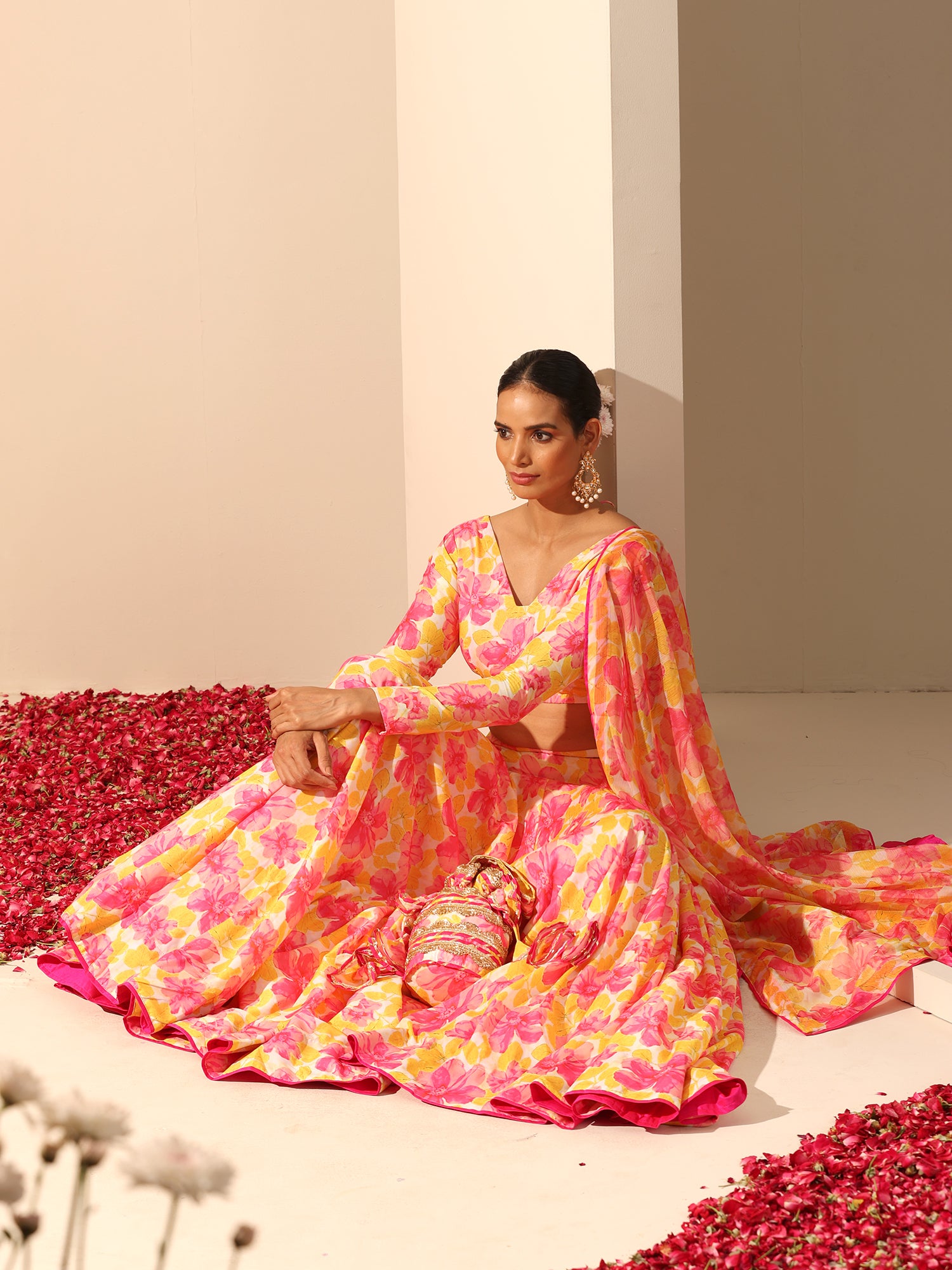 GUL RANGREZ LEHENGA SET