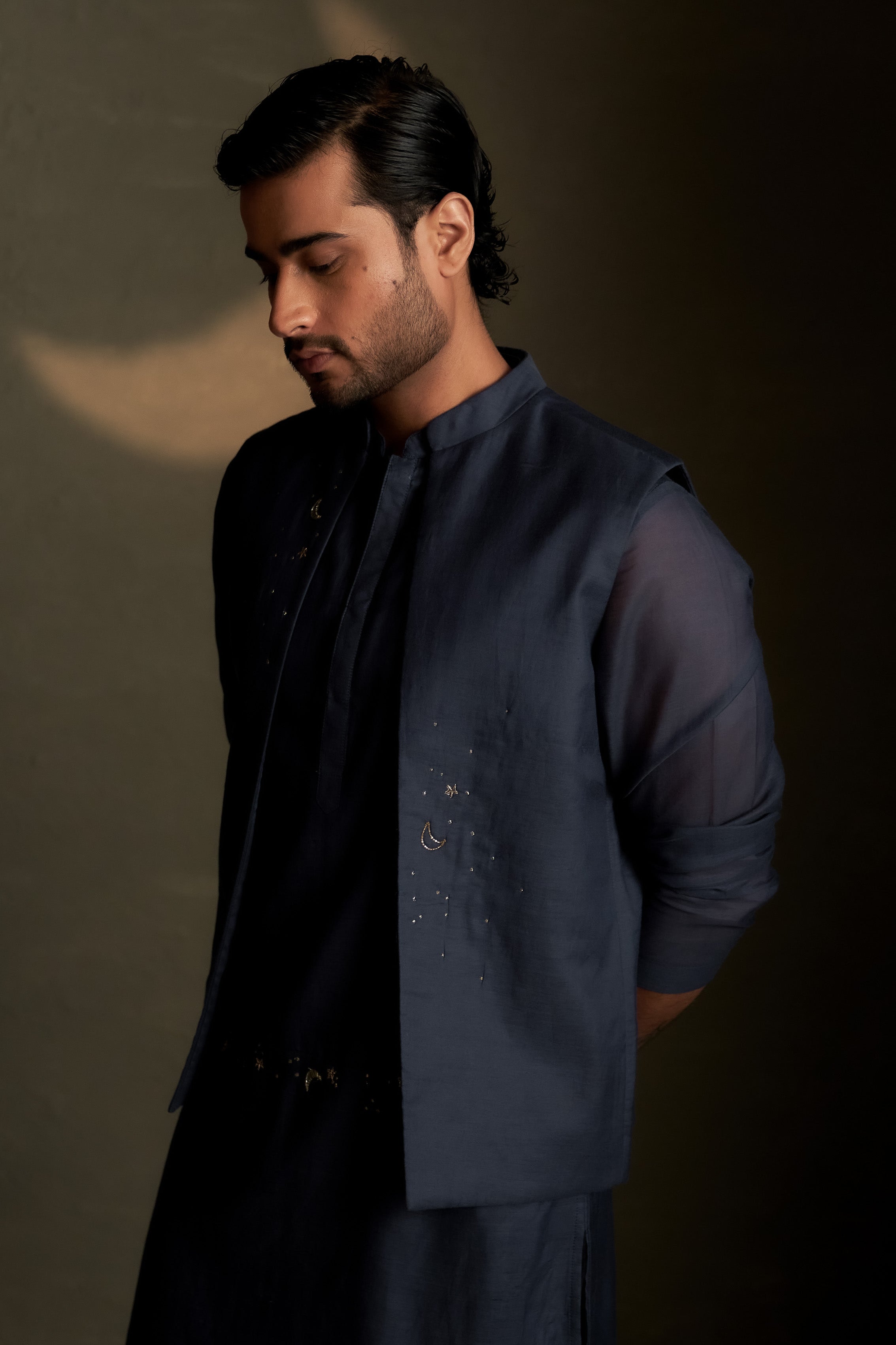 BLUE DUSK SHORT OPEN JACKET