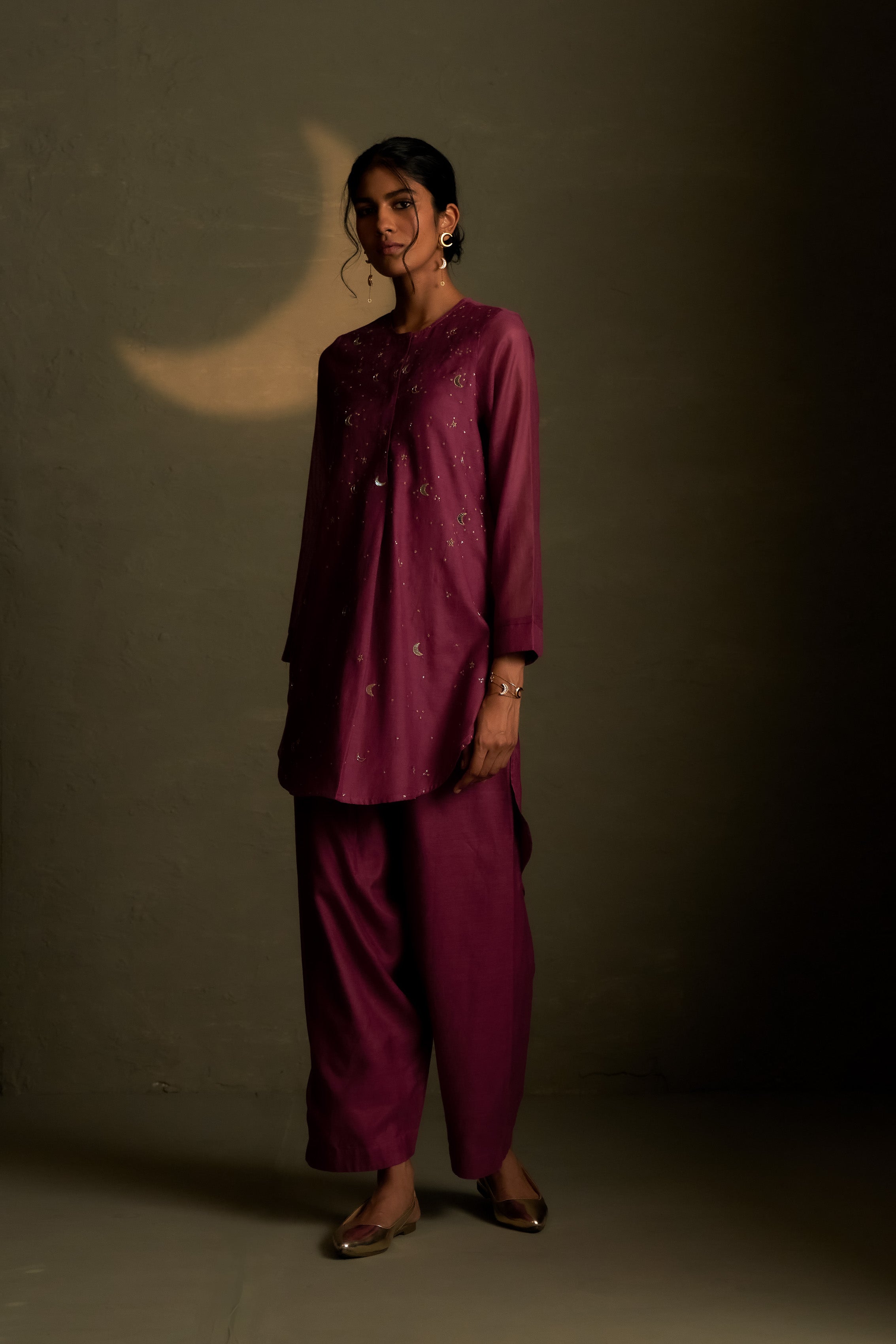 TWILIGHT MAGENTA SITARA SALWAR SET