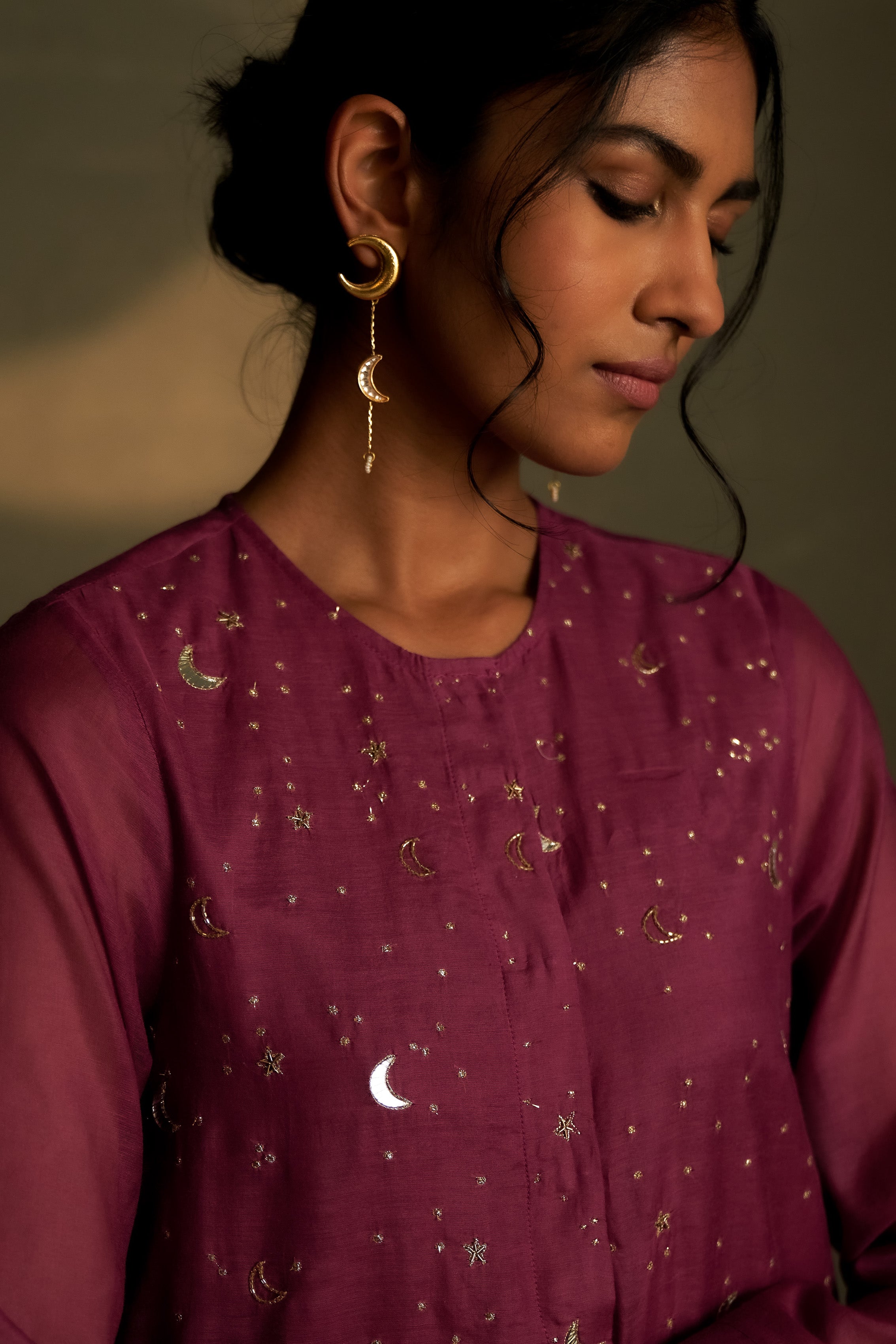 TWILIGHT MAGENTA SITARA SALWAR SET