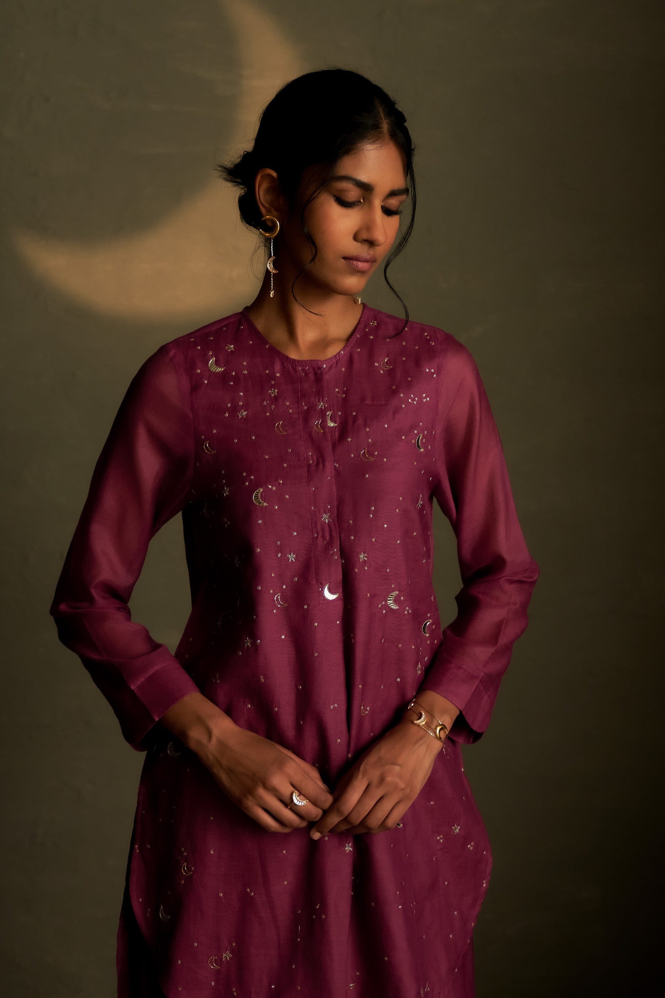 TWILIGHT MAGENTA SITARA SALWAR SET