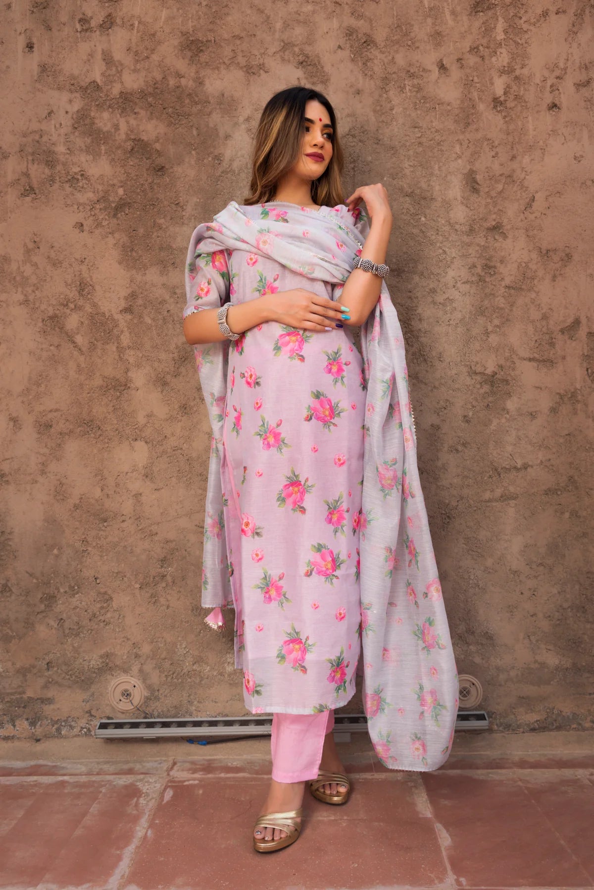 GULAB MODAL COTTON SUIT SET